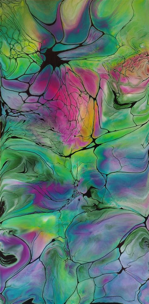 Fluid Acrylic Acrylic Pouring Art Abstract Flow Painting