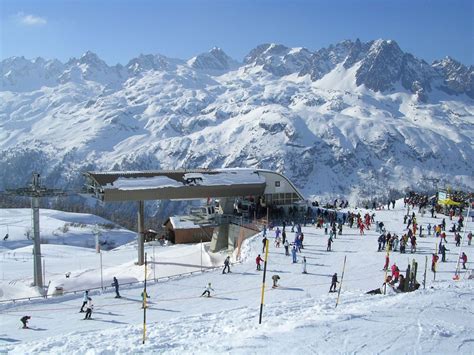 Argentière Chamonix Ski Lift Skiing Mountains