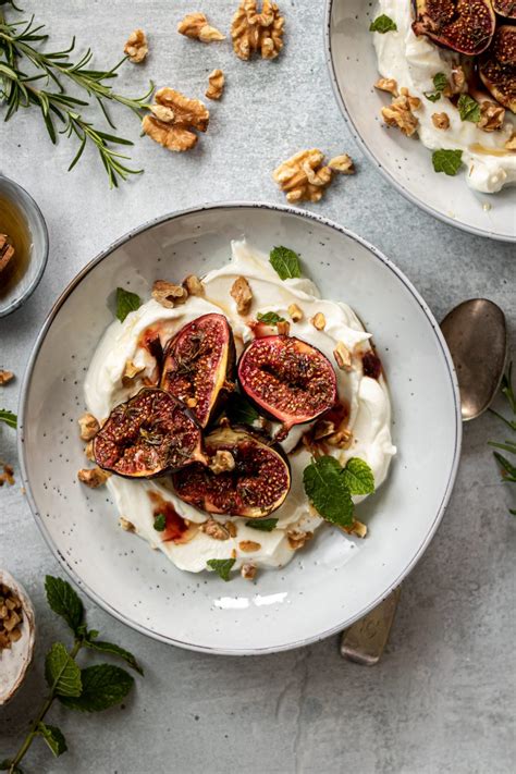 Roasted Figs With Honey And Yoghurt The Last Food Blog