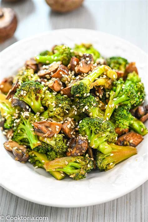Canola oil is also highly refined. Broccoli and Mushroom Stir-Fry | COOKTORIA