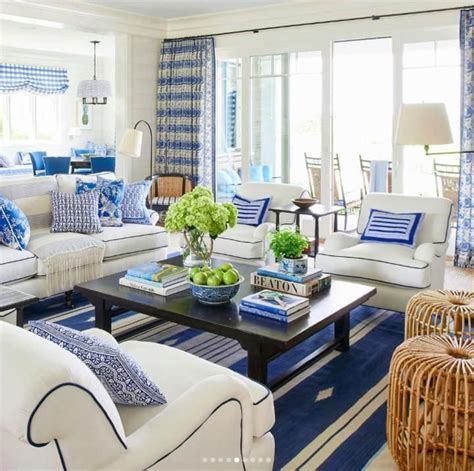 Coastal Living Rooms Beige Blue Green Coastallivingrooms Coastal