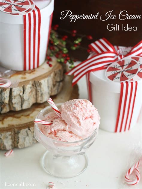 See more ideas about ice cream, christmas ice cream, christmas food. Homemade Peppermint Ice Cream Gift Idea - Liz on Call