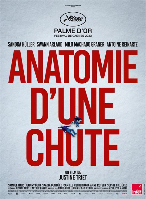 Affiche Du Film Anatomie Dune Chute Photo Sur Allocin