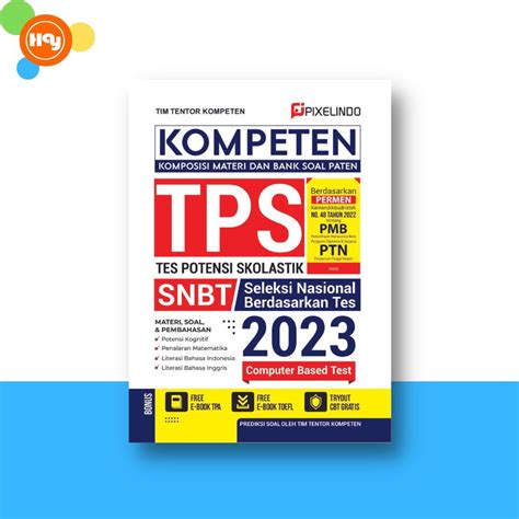 Jual Buku SNBT 2023 Kompeten TPS Tes Potensi Skolastik SNBT 2023