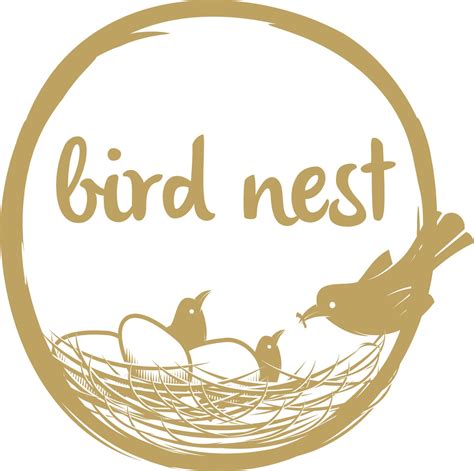 Bird Nest Vector Logo Design 15452841 Vector Art At Vecteezy
