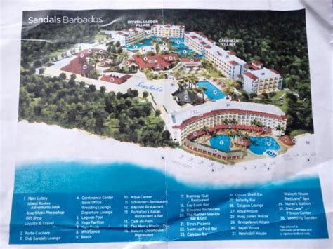 Sandals Royal Caribbean Resort Map