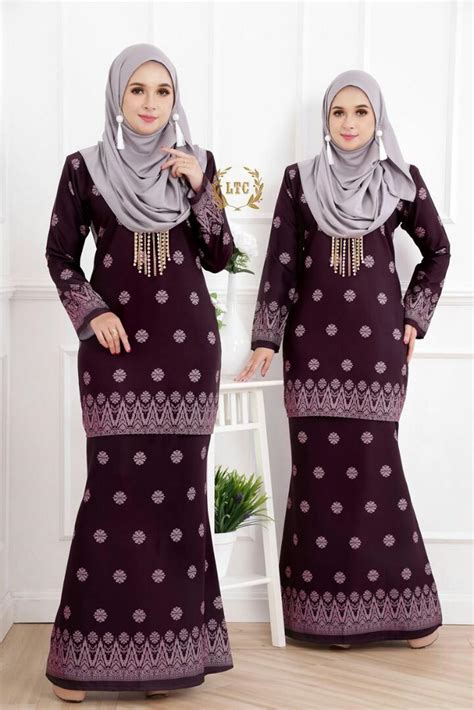 Baju kurung moden kain songket fesyen trend terkini sumber www.pinterest.com. 15+ Trend Terbaru Baju Kurung Songket Bunga Tabur - JM ...