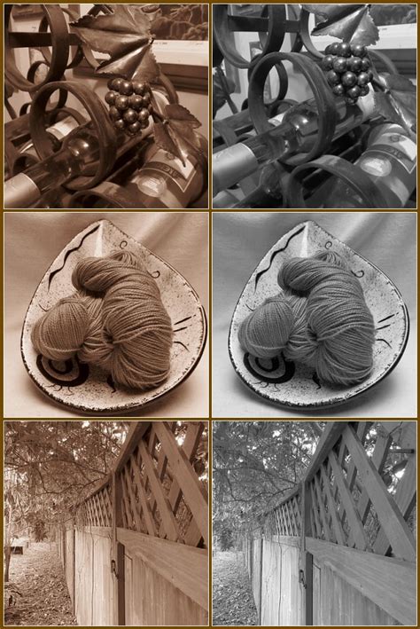 Sepia Vs Black And White 1 Blacksmithing In Sepia 2 Blac Flickr