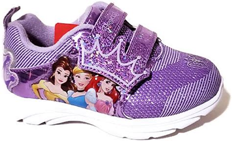 Disney Princess Lighted Athletic Sneaker Size 6 Purple Uk