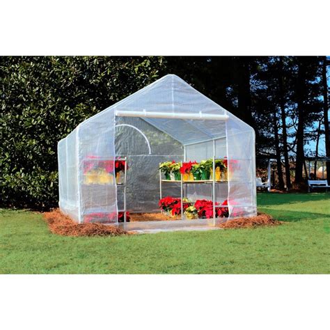 Won the international design award, free delivery. King Canopy 10' x 10' Greenhouse Canopy in White - GH1010