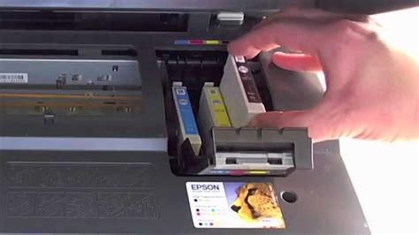 Epson dx7450 offers stylish design and easiness to use. Epson DX7400 - Changing the cartridges - YouTube