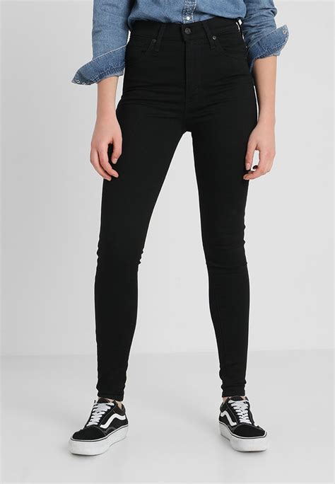 Levis® Mile High Super Skinny Jeans Skinny Fit Black Galaxyblack Denim Zalandoat
