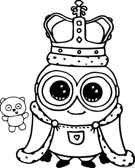 Minions Coloring Pages Tv Film Cute Minion Printable 2020 05172