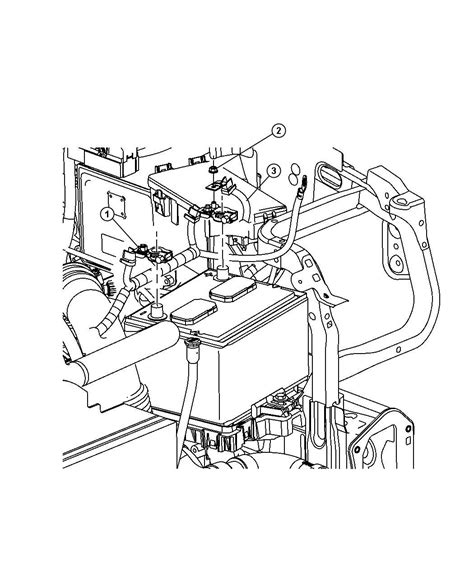 68058200AB - Mopar Wiring. Battery, battery negative ...