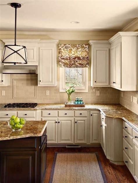 Neutral Kitchen Cabinet Colors Antique White Kitchen Kitchen