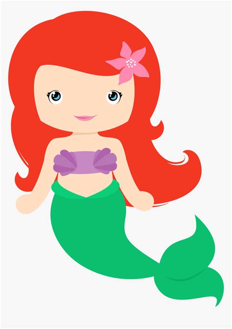 Ariel Vector Mermaid Cartoon Transparent Png Clipart Cartoon Mermaid
