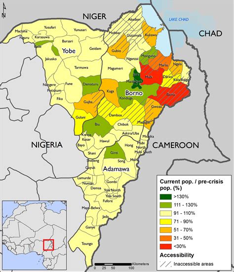 Northeast Nigeria Maps And Mapping Data Famine Early Warning Systems