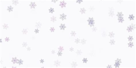 Light Pink Blue Vector Doodle Background With Flowers 2669596 Vector
