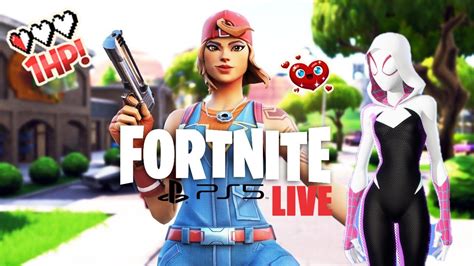 Fortnite Live Playing With Viewers Youtube