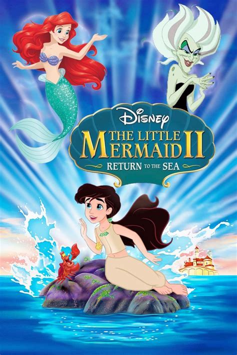 The Little Mermaid Ii Return To The Sea Poster Upgrade Version In 2021 The Little Mermaid