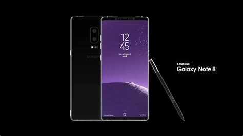 Samsung Galaxy Note 8 Rendered And Modelled By Ivo Maric