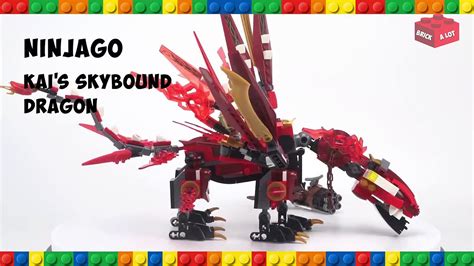 Lego Ninjago Kais Skybound Dragon Unofficial Set Speed Build 動画