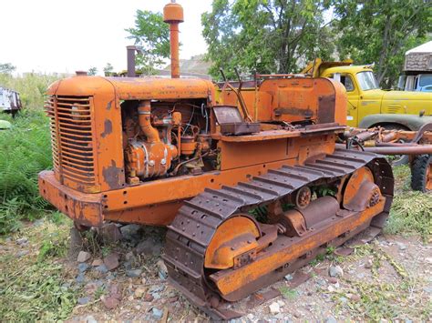 Orange Dozer Old Bulldozer With A 2 Stroke Supercharged D Flickr