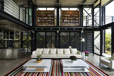 This Double Height Living Area Has Gallery 13 Trends