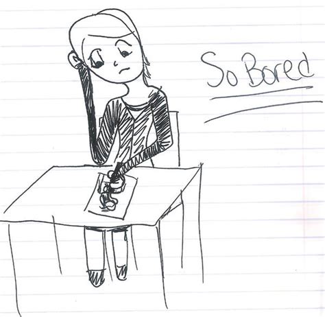 Bored In English Class By Sketchiecookie On Deviantart