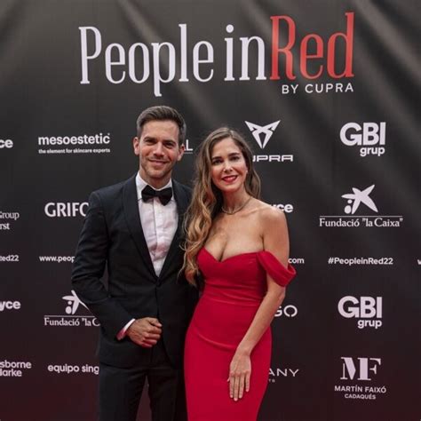 Marc Clotet Y Natalia Sánchez En El Photocall De People In Red 2022 En
