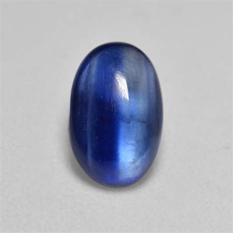 1 Carat Oval 77x5 Mm Blue Kyanite Gemstone