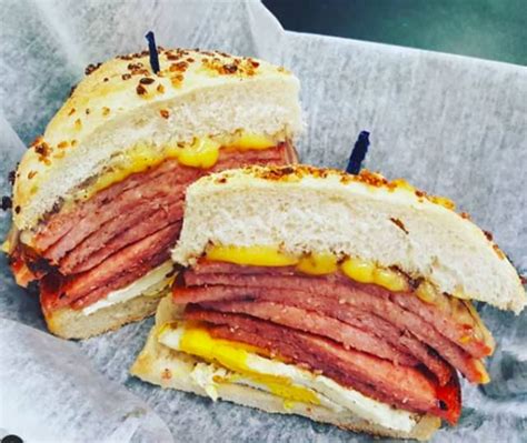 food insider video highlights jersey shore deli s pork roll or is it taylor ham monmouth