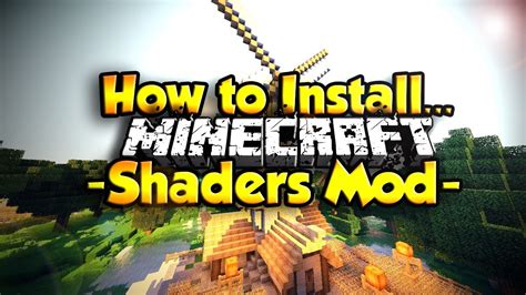 We did not find results for: How to Install Shaders Mod ( Minecraft 1.7.10 ) - YouTube