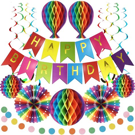 Buy Premium Reusable Birthday Party Decorations Birthday Decoration Set Party Supplies