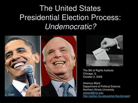 Ppt The United States Presidential Election Process Undemocratic