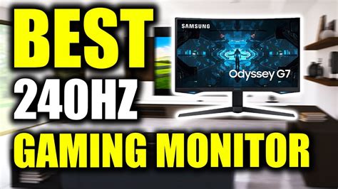 5 Best 240hz Gaming Monitors For Ps5 Xbox Series X Youtube