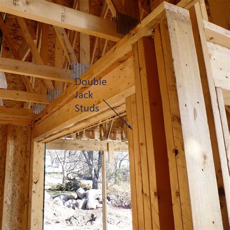 Double Jack Studs Framing Construction Shed