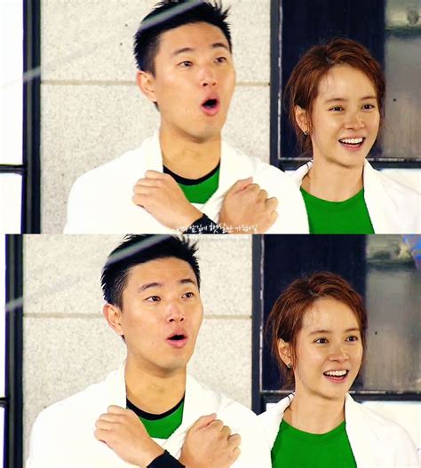 Sunday jan 15, 2012 landmark: Song Ji Hyo and Kang Gary, Running Man ep. 175. © on pic ...