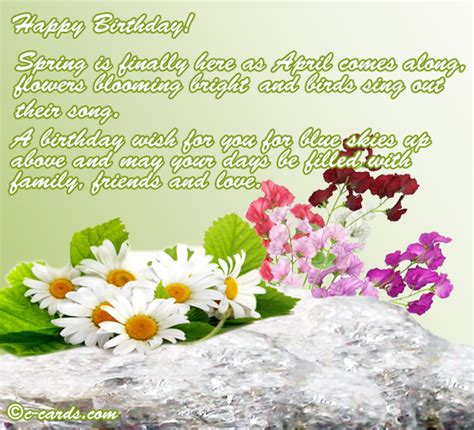 Happy April Birthday Free Specials Ecards Greeting Cards 123 Greetings