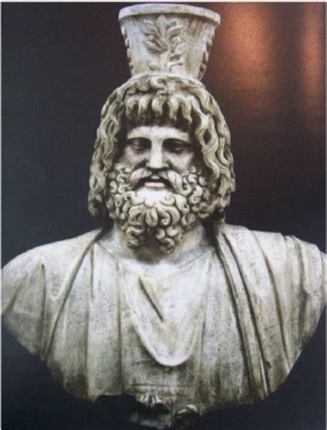 The Anthropomorphic Statue Of Serapis In The Form Of Helios Zeus 38