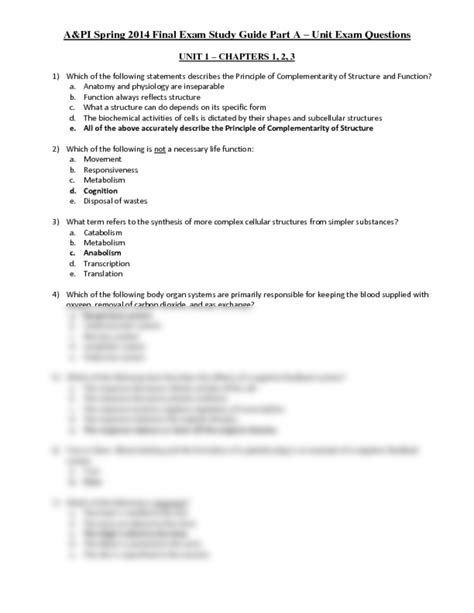Practice exam 3 2017 answers. Final Exam Study Guide Part A - Unit Exam Questions.pdf ...