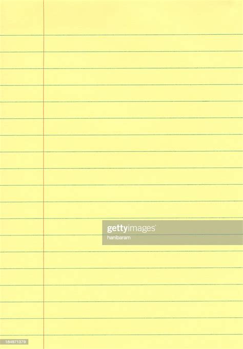 Yellow Notepad High Res Stock Photo Getty Images
