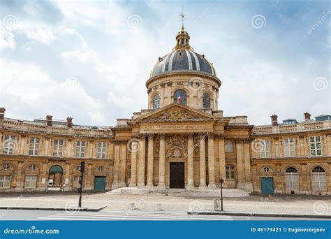 Institute De France In Paris Stock Image Image Of Seine Facade 46179421