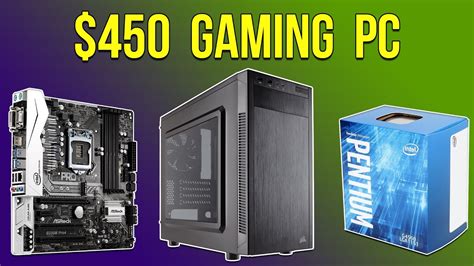 CHEAP PC BUILD OF THE MONTH!! $450 Gaming PC - February ...