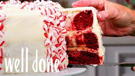 How To Make Red Velvet Peppermint Cake The Perfect Cake For The