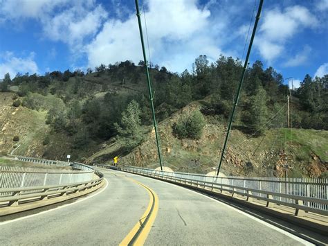 California State Route 162 To The Bidwell Bar Bridge Both The 1965 And 1856 Variants