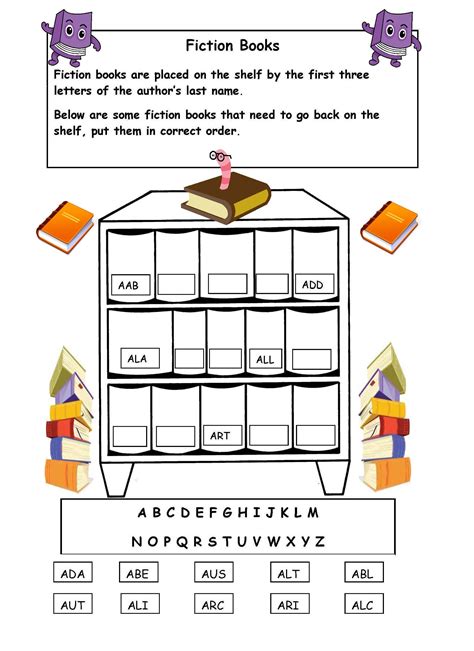 Free Printable Library Lessons