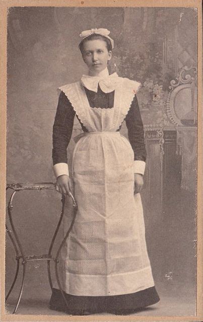Edwardian Maid Victorian Maid Historical Fashion Edwardian Fashion