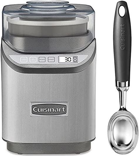 Cuisinart Electronic Ice Cream Maker Chrome With