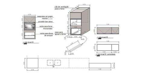 Electronic Microwave Oven Plan Elevation And Isometric View In Autocad